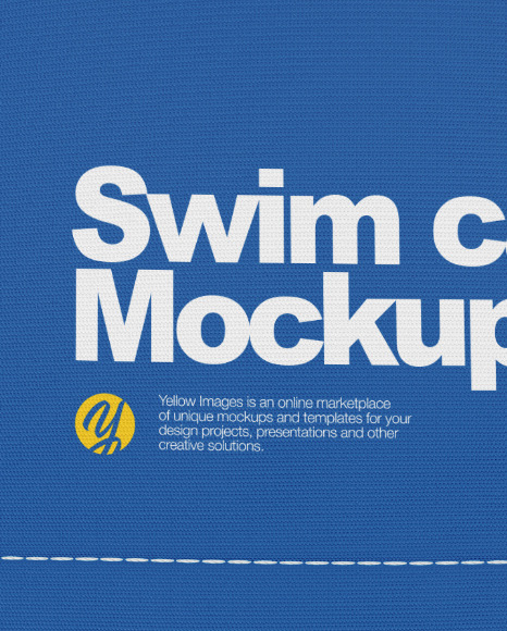 Download Swimming Cap Mockup In Apparel Mockups On Yellow Images Object Mockups