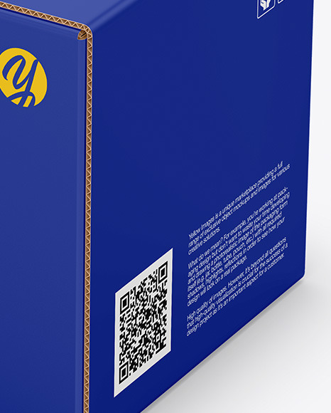 Paper Box Mockup PSD #1