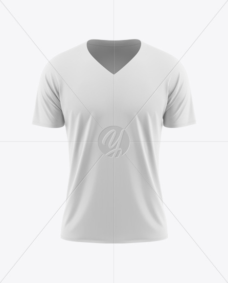 Download Men's Raglan V-Neck T-Shirt Mockup in Apparel Mockups on ...