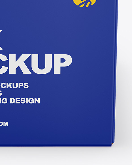 Paper Box Mockup PSD #1