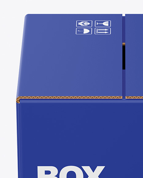 Paper Box Mockup PSD #2
