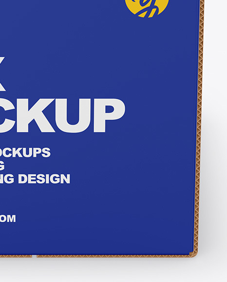 Paper Box Mockup PSD #1