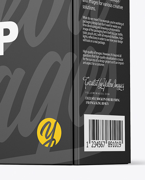 Paper Box Mockup PSD #1