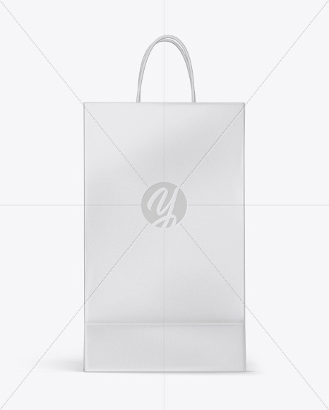 Textured Shopping Bag Mockup In Bag Sack Mockups On Yellow Images Object Mockups