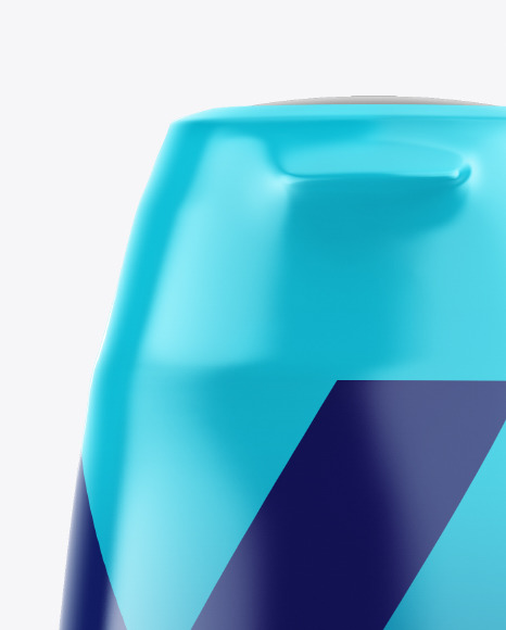 Plastic Bottle With Shrink Sleeve Mockup PSD #2