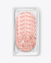 Tray With Sausage Mockup