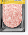 Tray With Sausage Mockup