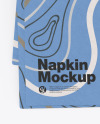 Textured Napkin Mockup