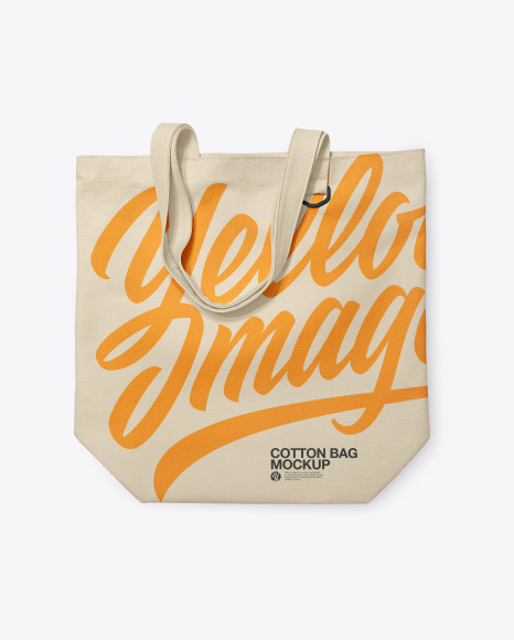 Download Cotton Bag Mockup In Apparel Mockups On Yellow Images Object Mockups