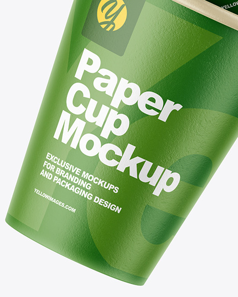 Download Three Paper Cups Mockup In Cup Bowl Mockups On Yellow Images Object Mockups Yellowimages Mockups