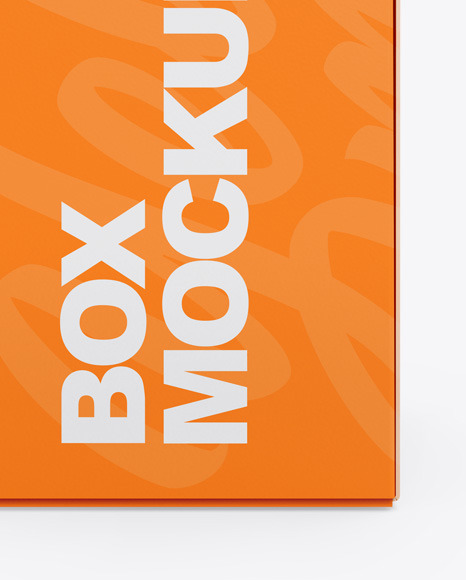 Paper Box Mockup PSD #1