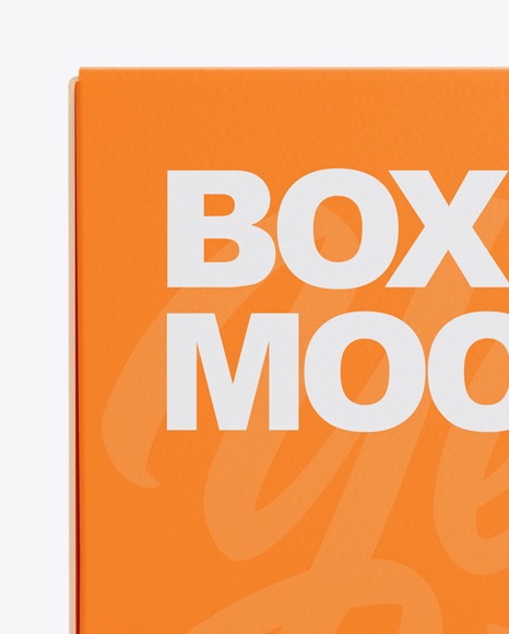 Paper Box Mockup PSD #3