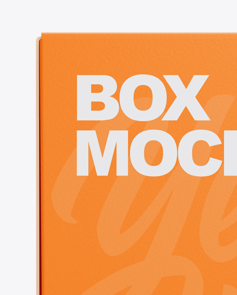 Paper Box Mockup PSD #2
