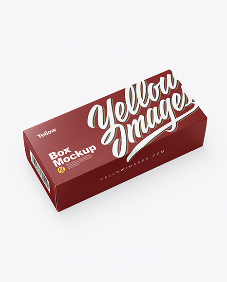 Download Chocolate Bar Box Mockup Yellowimages