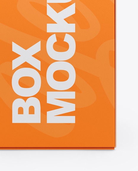 Paper Box Mockup PSD #4