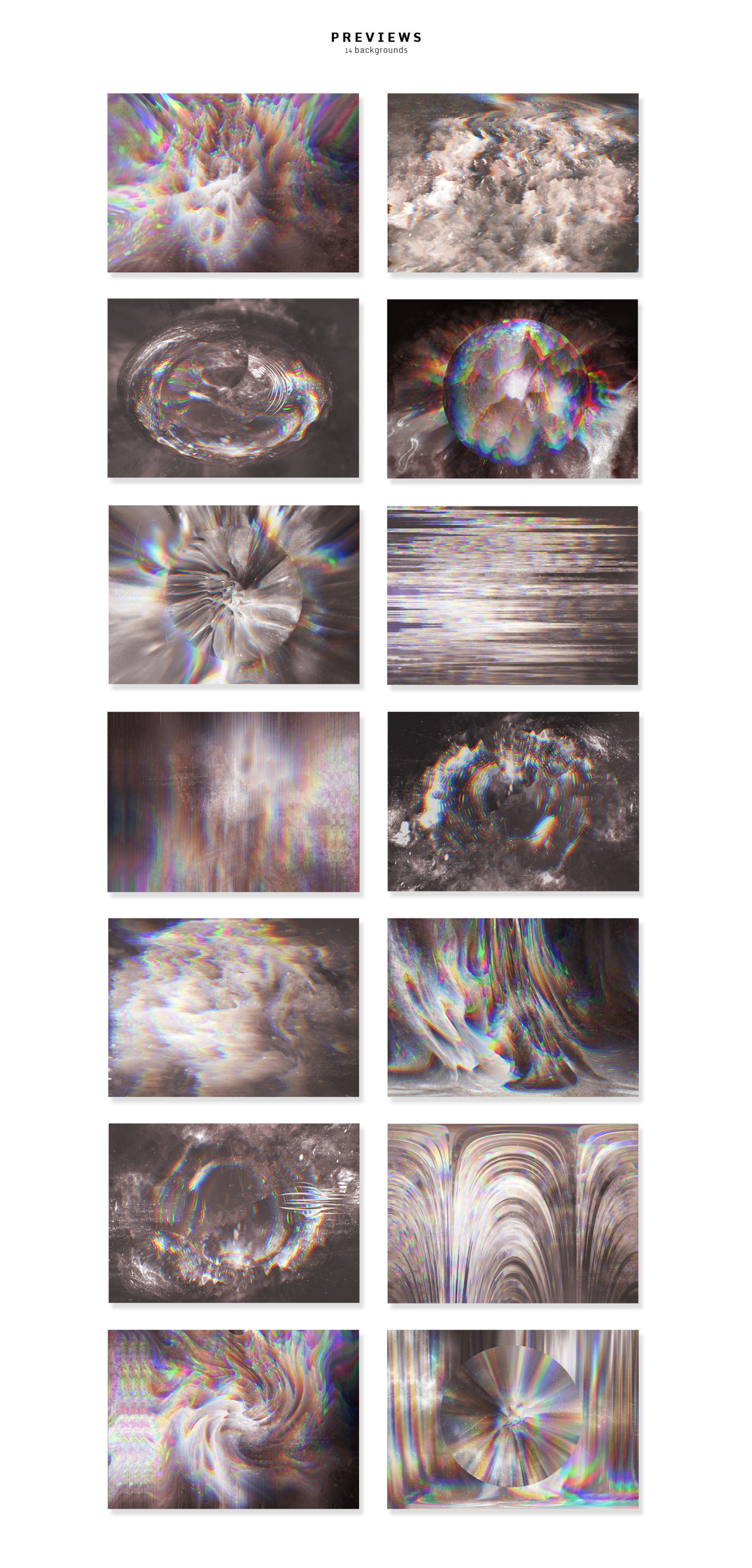 Illusion - Glitch Effect Backgrounds