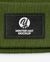 Winter Hat Mockup