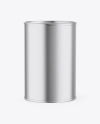 Metallic Can Mockup