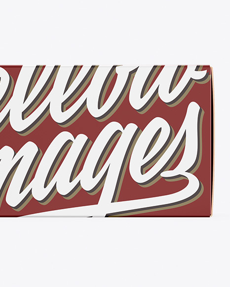 Paper Box Mockup PSD #1