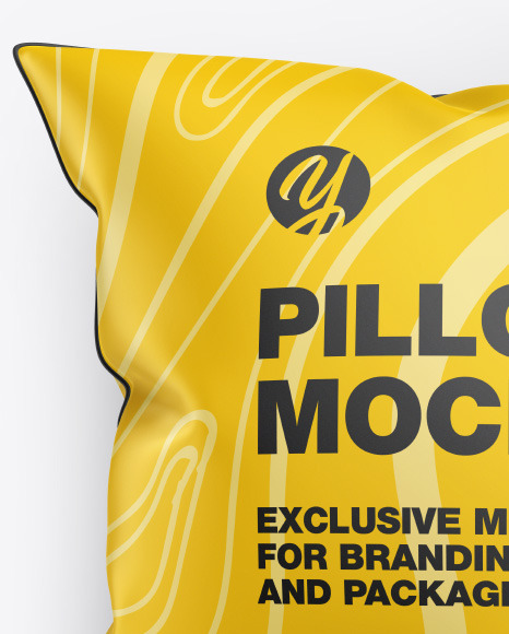 Glossy Pillow Mockup