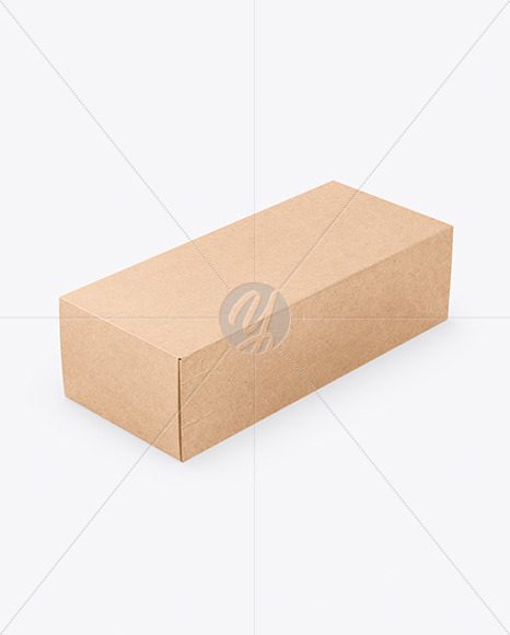 Download Kraft Box Mockup In Box Mockups On Yellow Images Object Mockups