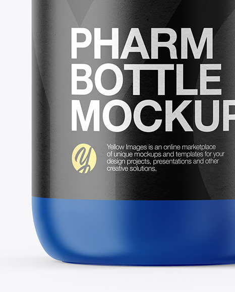 Matte Bottle Mockup PSD #7