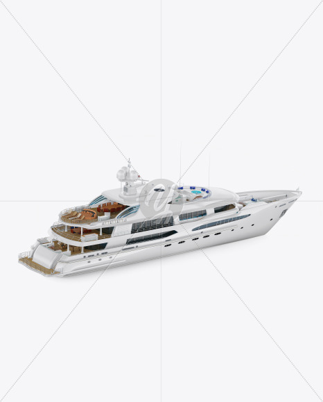 Download Yacht Mockup Back View In Vehicle Mockups On Yellow Images Object Mockups PSD Mockup Templates