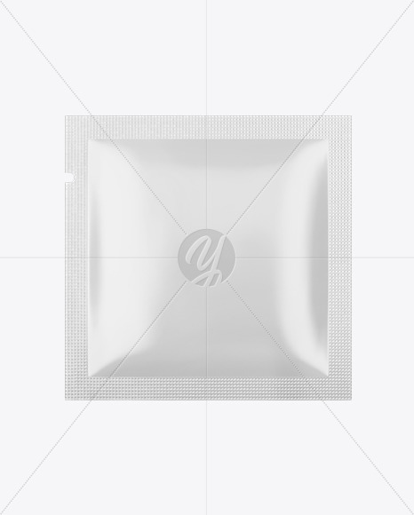 Download Square Matte Sachet Mockup In Sachet Mockups On Yellow Images Object Mockups Yellowimages Mockups