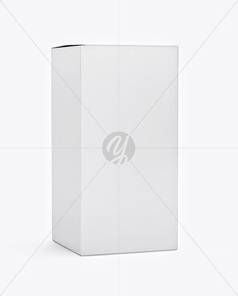 Glossy Paper Box Mockup