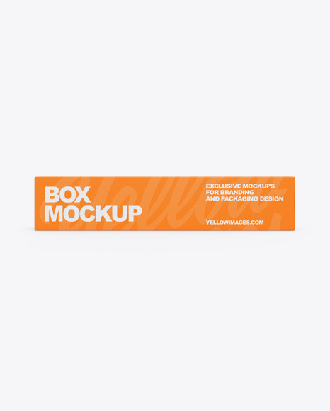 Paper Box Mockup PSD #2