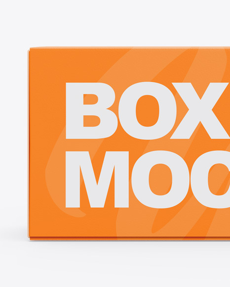 Paper Box Mockup PSD #3