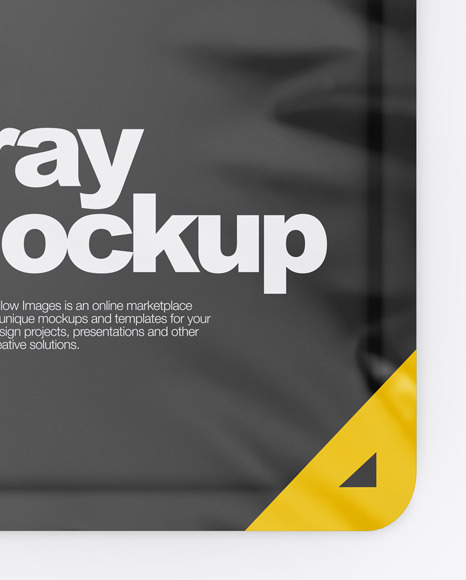 Plastic Tray Mockup PSD #6