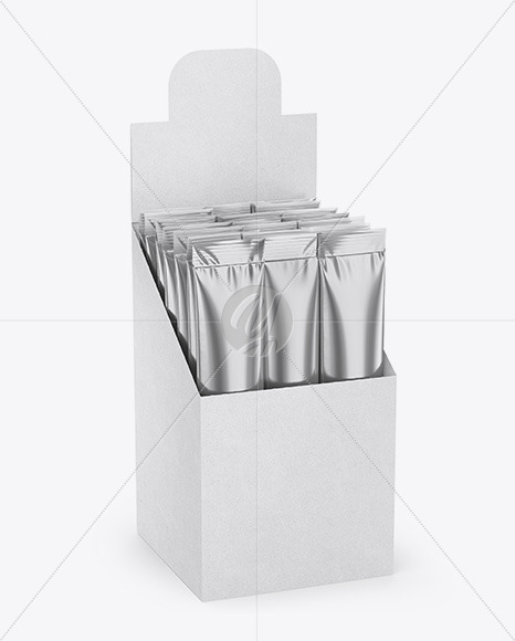 Download Metallic Mailing Bag Mockup Top View In Bag Sack Mockups On Yellow Images Object Mockups