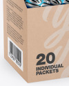 Opened Box w/ 20 Metallic Sachets