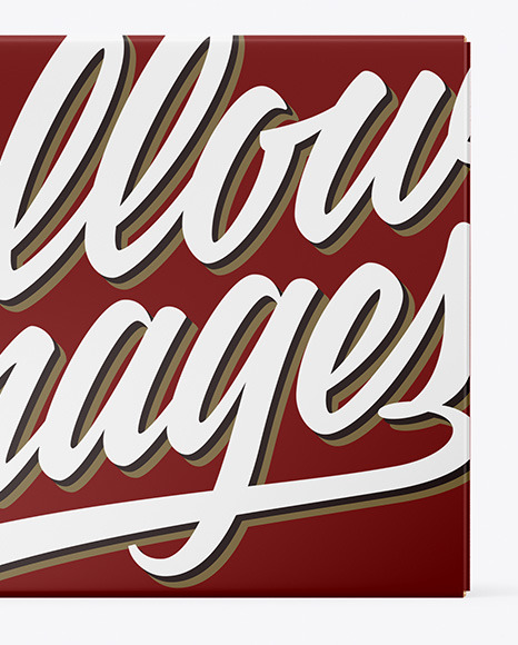 Paper Box Mockup PSD #1