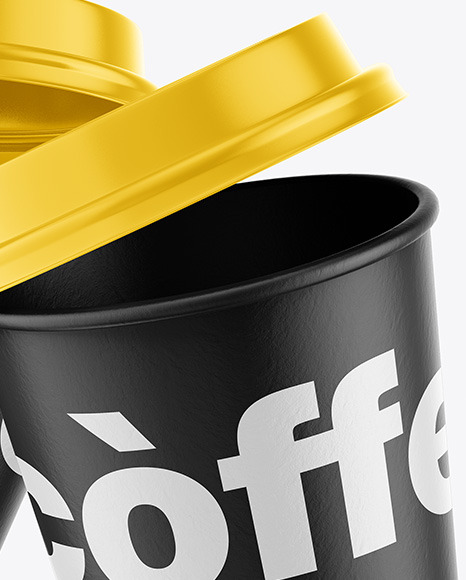 Paper Coffee Cup Mockup