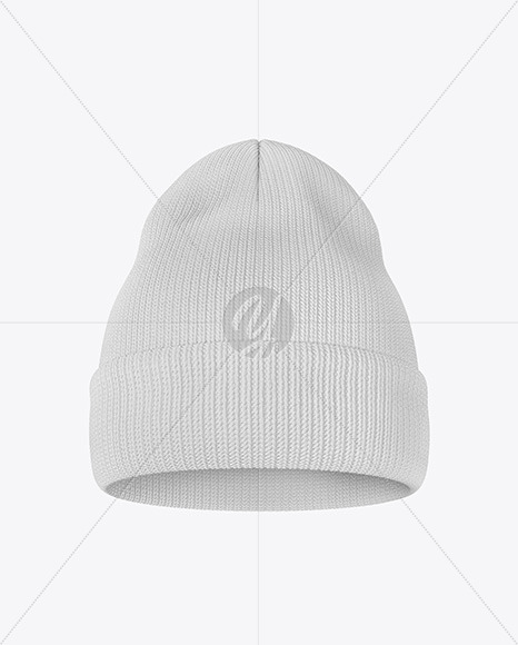 Download Winter Hat Mockup in Apparel Mockups on Yellow Images ...