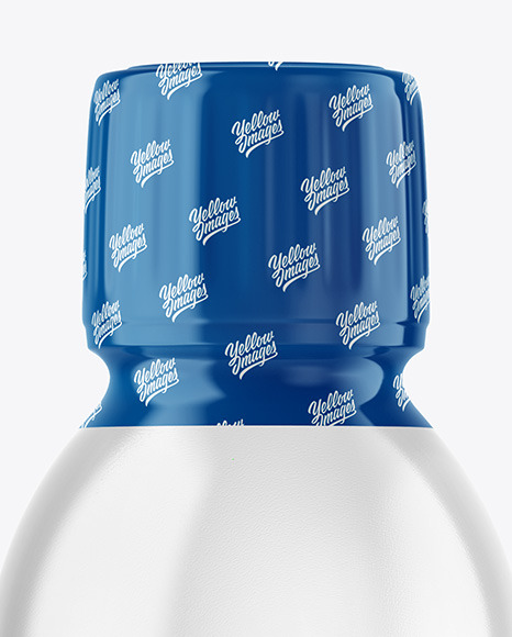 Clear Plastic Bottle Mockup