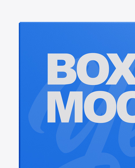 Paper Box With Handle Mockup PSD #4