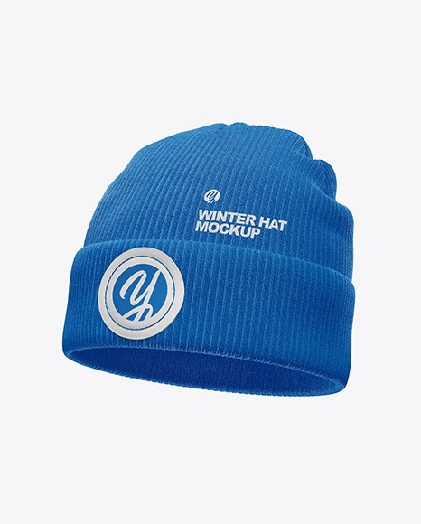 Download Winter Hat Mockup In Apparel Mockups On Yellow Images Object Mockups