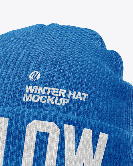 Winter Hat Mockup