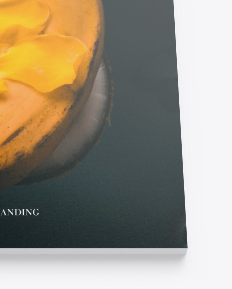 Textured Magazine Mockup PSD #5