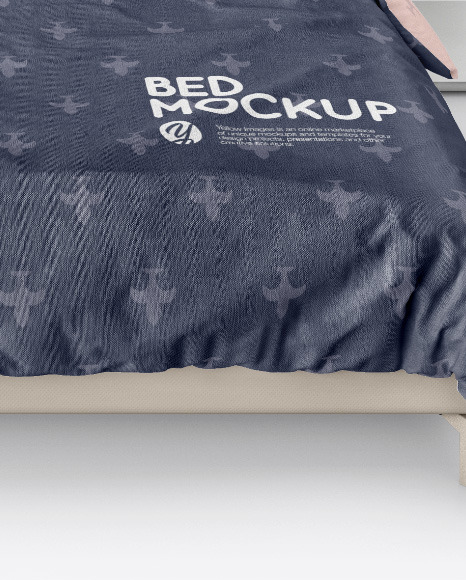 Double Bed Mockup