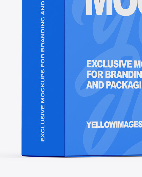 Download Paper Box With Handle Mockup In Box Mockups On Yellow Images Object Mockups Yellowimages Mockups