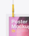 Matte A4 Poster Mockup