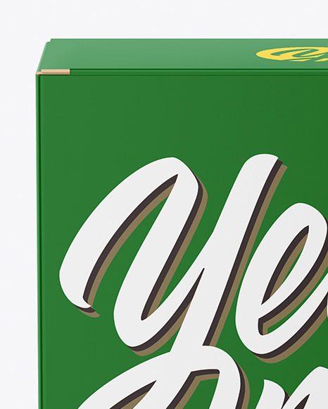 Paper Box Mockup PSD #2