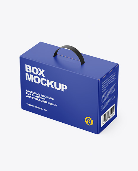 Download Paper Box Mockup In Box Mockups On Yellow Images Object Mockups