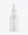 Matte Plastic Dropper Bottle Mockup