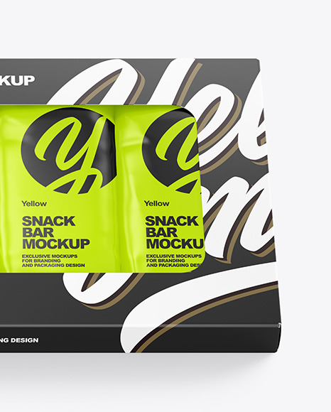 Snack Box Mockup