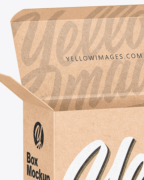 Download Mailing Box Packaging Mockup Yellowimages